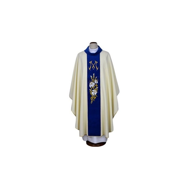 Marianisches Messgewand gestickt (24)