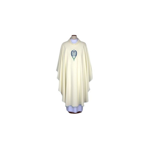 Marianisches Messgewand gestickt (28)