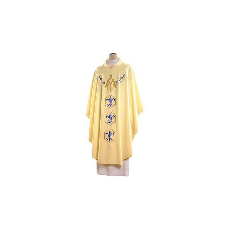 Marianisches Messgewand gestickt (29)