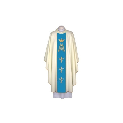 Marianisches Messgewand gestickt (31)