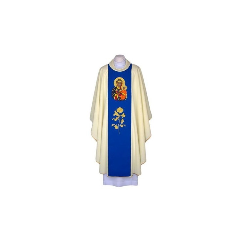 Marianisches Messgewand mit dem Bild der Muttergottes von Tschenstochau (130)