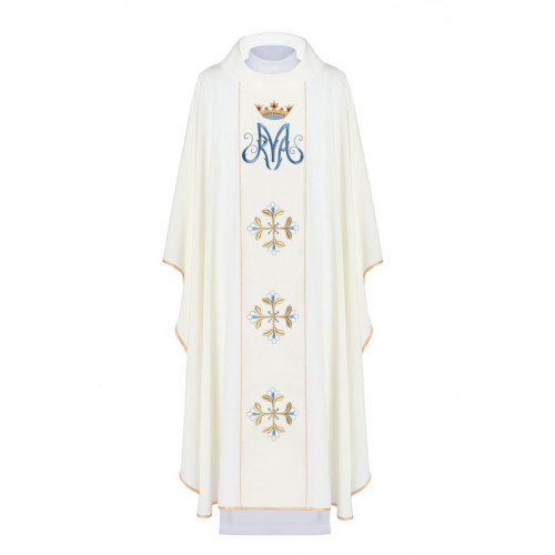 Marianisches Messgewand gestickt