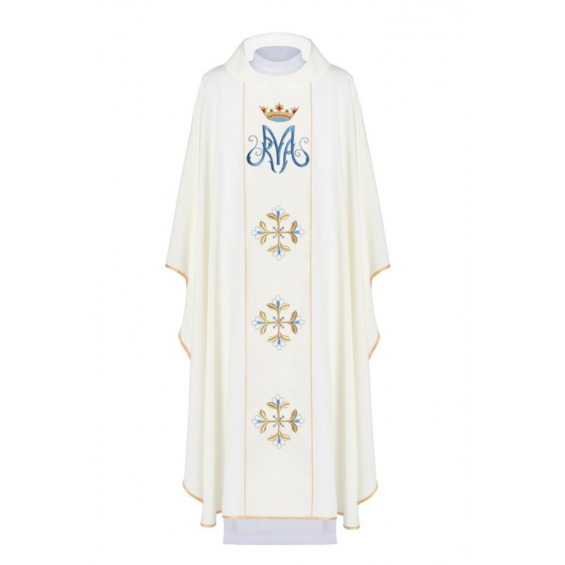 Marianisches Messgewand gestickt