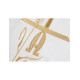 Alpha Omega gesticktes Messgewand - ecru (H6)