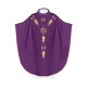 Messgewand mit gesticktem IHS-Traubensymbol - violett (H13)