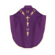 Messgewand mit gesticktem IHS-Traubensymbol - violett (H13)