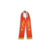 Bestickte Priesterstola - rot (18)