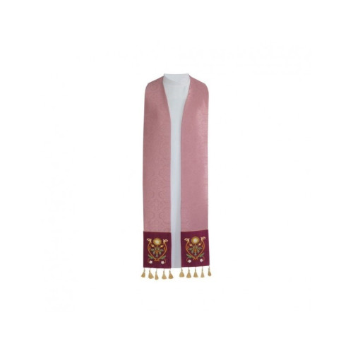 Priesterstola mit Sprossen, Jacquard (2 Farben)