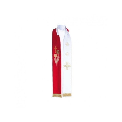 Beidseitige Priesterstola Kreuz, Ohren (K6)