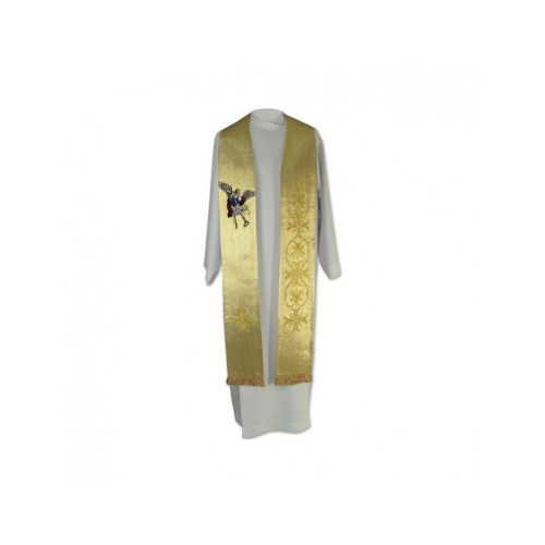 Goldgestickte Stola des Erzengels Michael