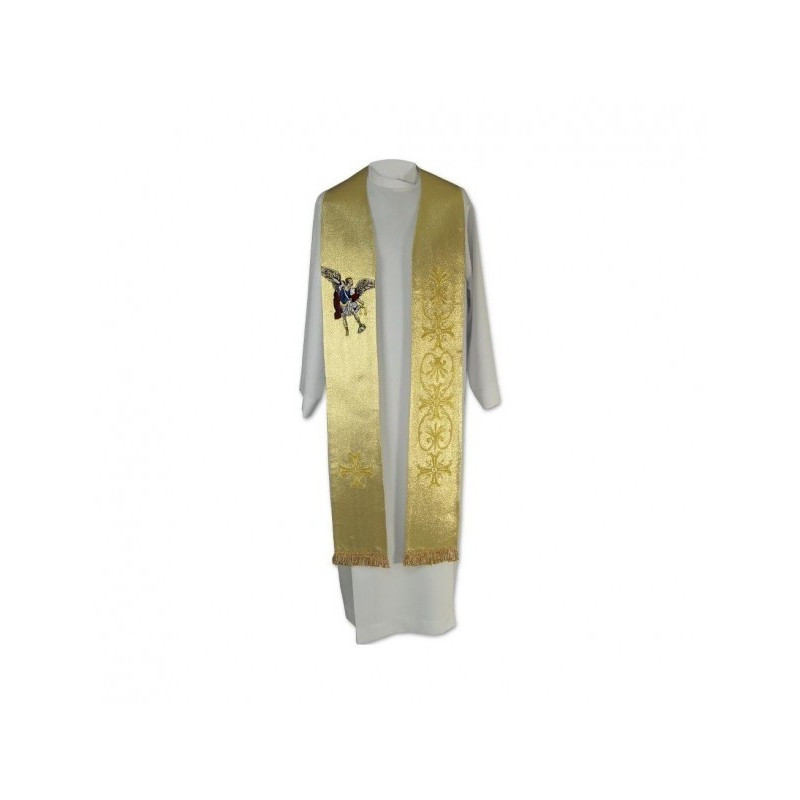 Goldgestickte Stola des Erzengels Michael