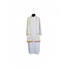 Römische Stola mit Goldbändern, Jacquard-Stoff (1)