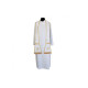 Römische Stola mit Goldbändern, Jacquard-Stoff (1)