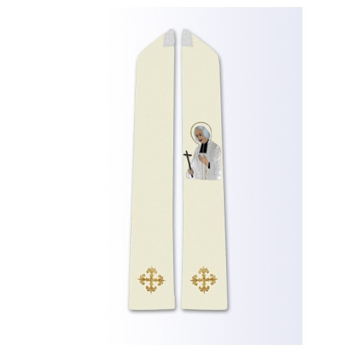 Stola mit dem Bild des Heiligen Johannes Maria Vianney