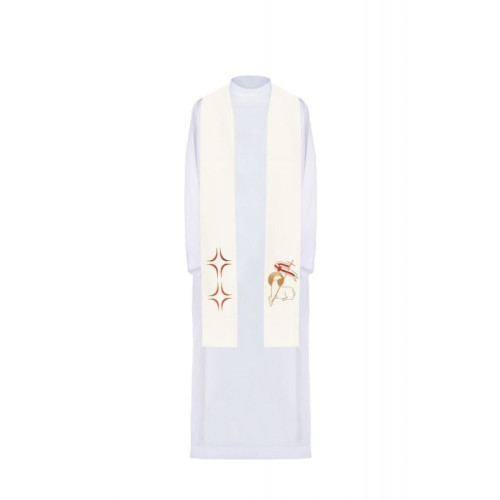 Osterstola des Priesters mit dem Lamm (4)