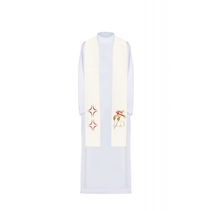 Osterstola des Priesters mit dem Lamm (4)