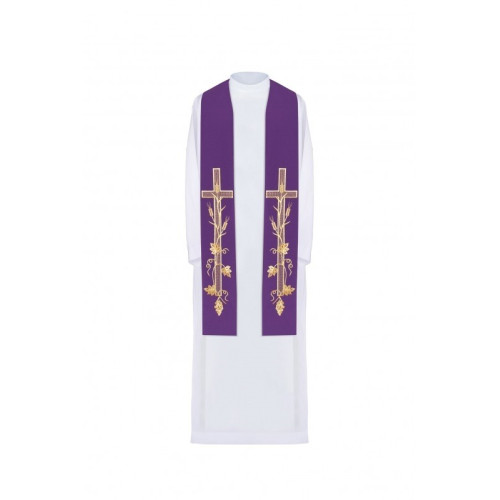Gestickte Stola - liturgische Farben (72)
