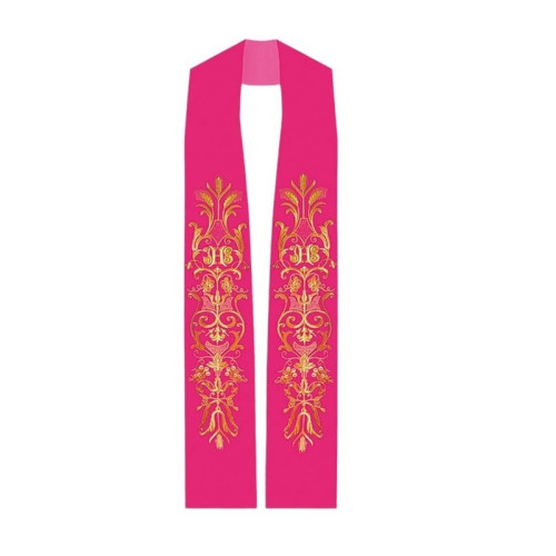 Rosa IHS-Stola + Ornament