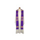 Alpha und Omega gestickte Stola - liturgische Farben (8)
