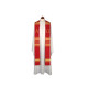 Alpha und Omega gestickte Stola - liturgische Farben (8)