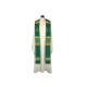 Alpha und Omega gestickte Stola - liturgische Farben (8)