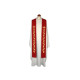 Bestickte Stola - liturgische Farben, reiche Stickerei (10)