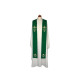 Bestickte Stola - liturgische Farben, reiche Stickerei (11)