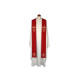 Bestickte Stola - liturgische Farben, reiche Stickerei (11)