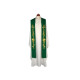 Bestickte Stola - liturgische Farben, reiche Stickerei (12)
