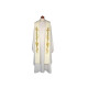 Bestickte Stola - liturgische Farben, reiche Stickerei (12)