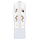 Bestickte ecrufarbene Stola Saint Hubert (3)