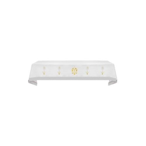 Besticktes Altartuch - Marianisches Motiv