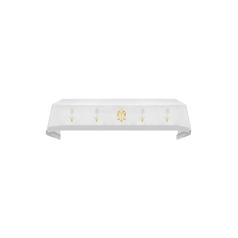 Besticktes Altartuch - Marianisches Motiv