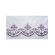 Gesticktes Altartuch - violettes Kreuz (54)