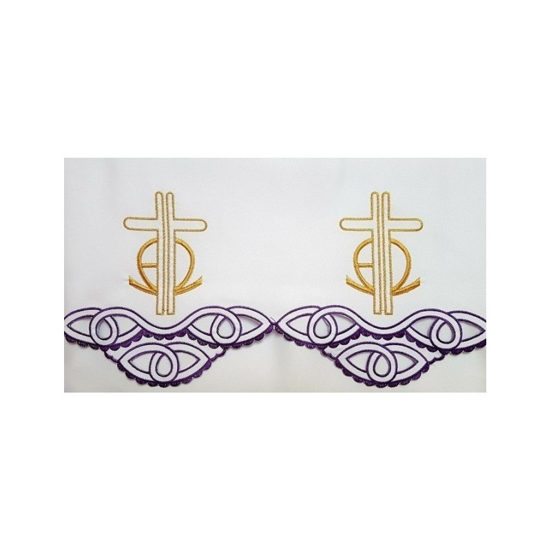 Gesticktes Altartuch - Eucharistisches Muster (194)