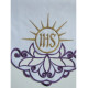 Besticktes Altartuch - IHS (59)