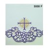 Gesticktes Altartuch - IHS-Kreuz (73)
