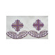 Gesticktes Altartuch - Eucharistisches Muster (76)