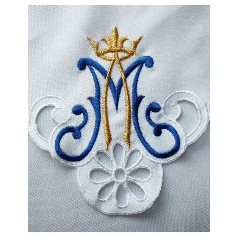 Bestickte Marianische Tischdecke (77)