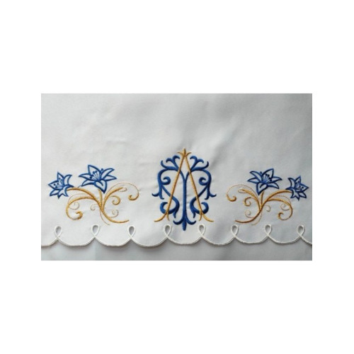 Bestickte Marianische Tischdecke (78)