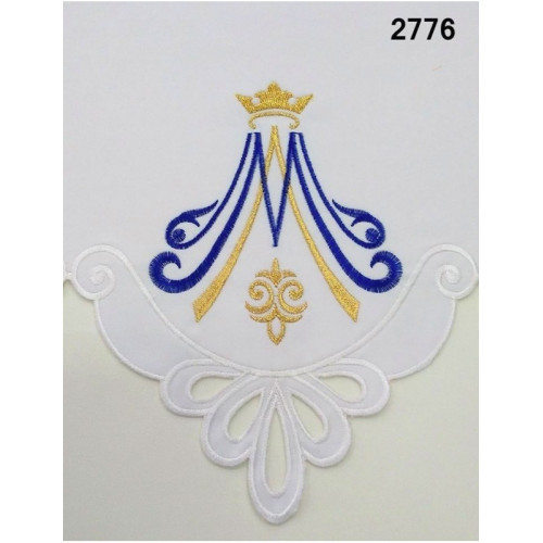 Bestickte Marianische Tischdecke (81)