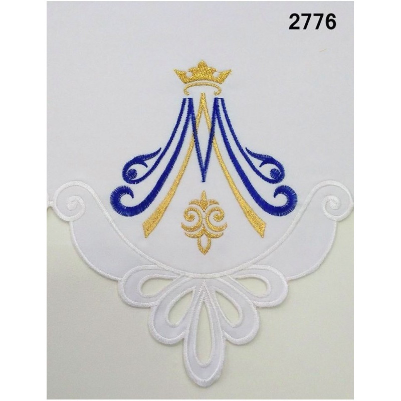 Bestickte Marianische Tischdecke (81)