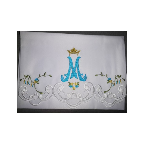 Bestickte Marianische Tischdecke (84)
