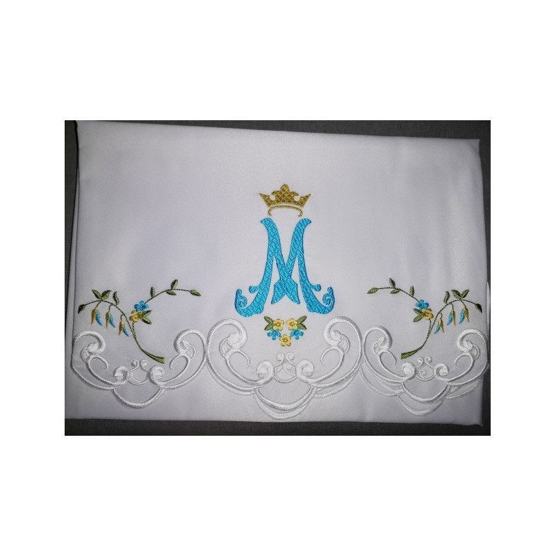 Bestickte Marianische Tischdecke (84)