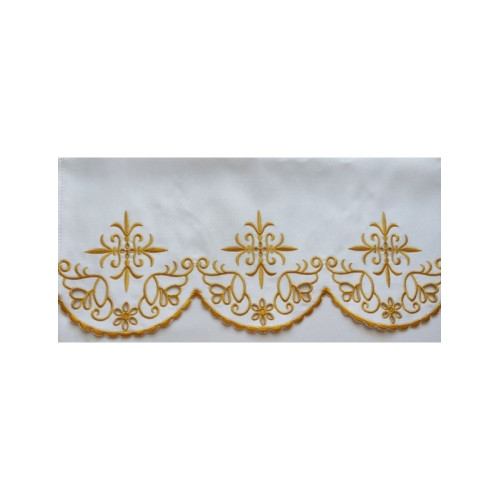 Gesticktes Altartuch - Eucharistisches Muster (93)