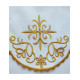 Gesticktes Altartuch - Eucharistisches Muster (93)