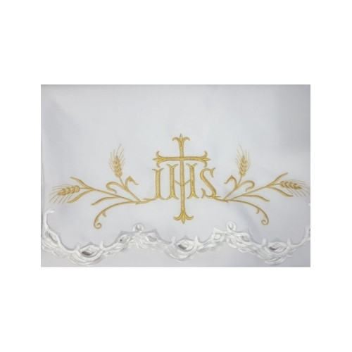 Gesticktes Altartuch - Eucharistisches Muster (94)