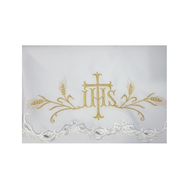 Gesticktes Altartuch - Eucharistisches Muster (94)