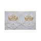 Gesticktes Altartuch - Eucharistisches Muster (95)