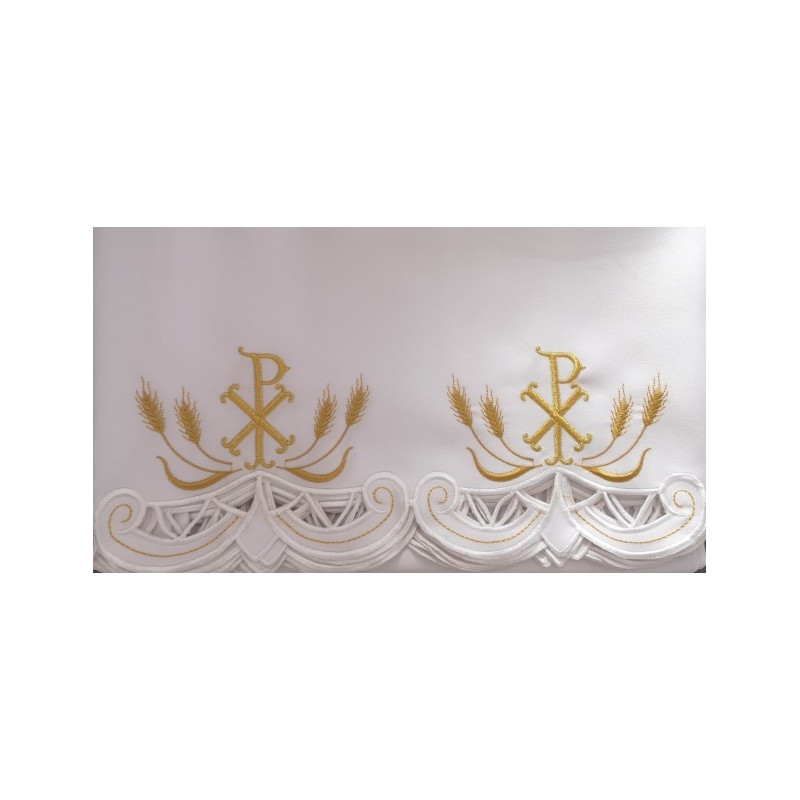 Gesticktes Altartuch - Eucharistisches Muster (101)